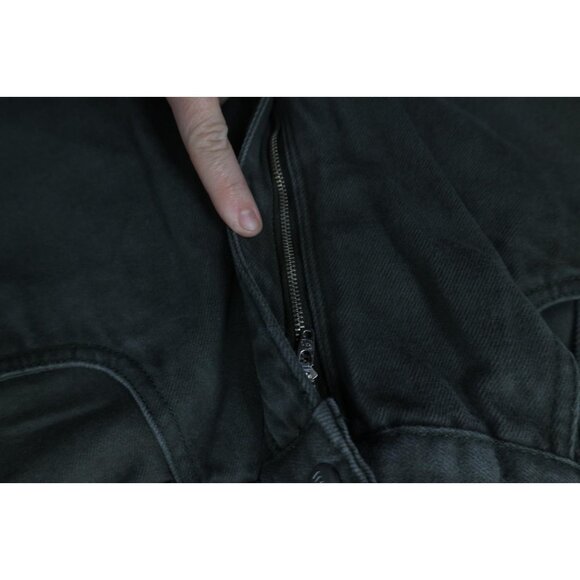 Deadstock Vintage 90s Streetwear Mens 33x34 Baggy Relaxed Skateboard Jeans Green - Picture 5 of 12